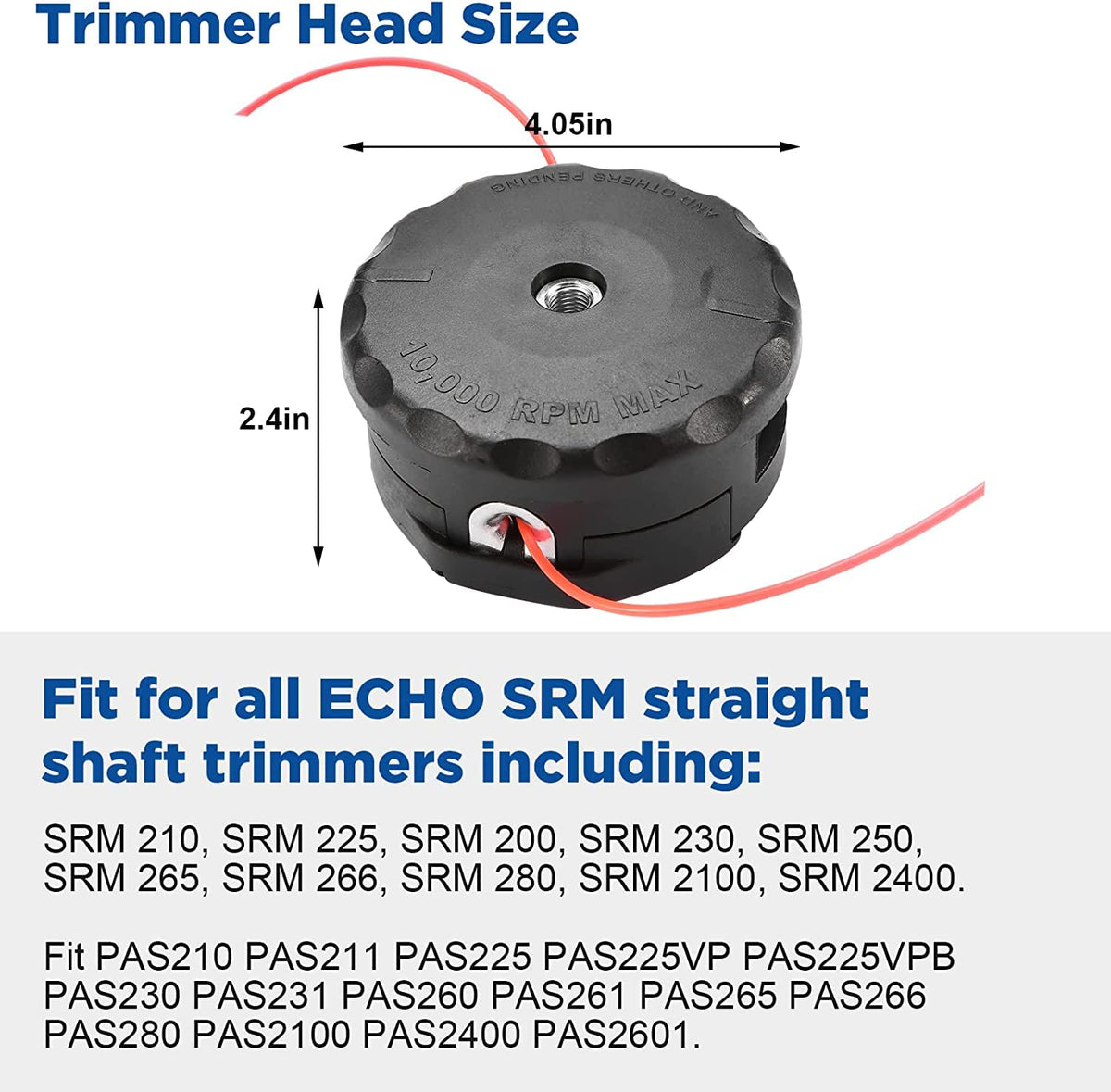 Hooetoy Echo SRM compatibility for precise lawn trimming