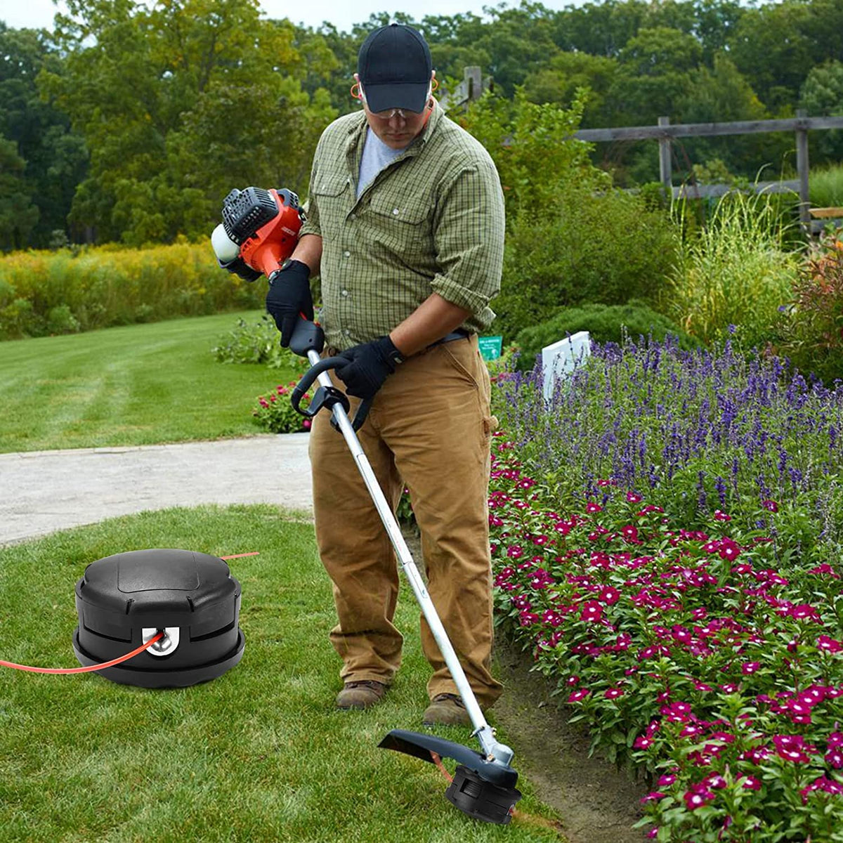 Hooetoy durable plastic construction resists cracking during tough weeds