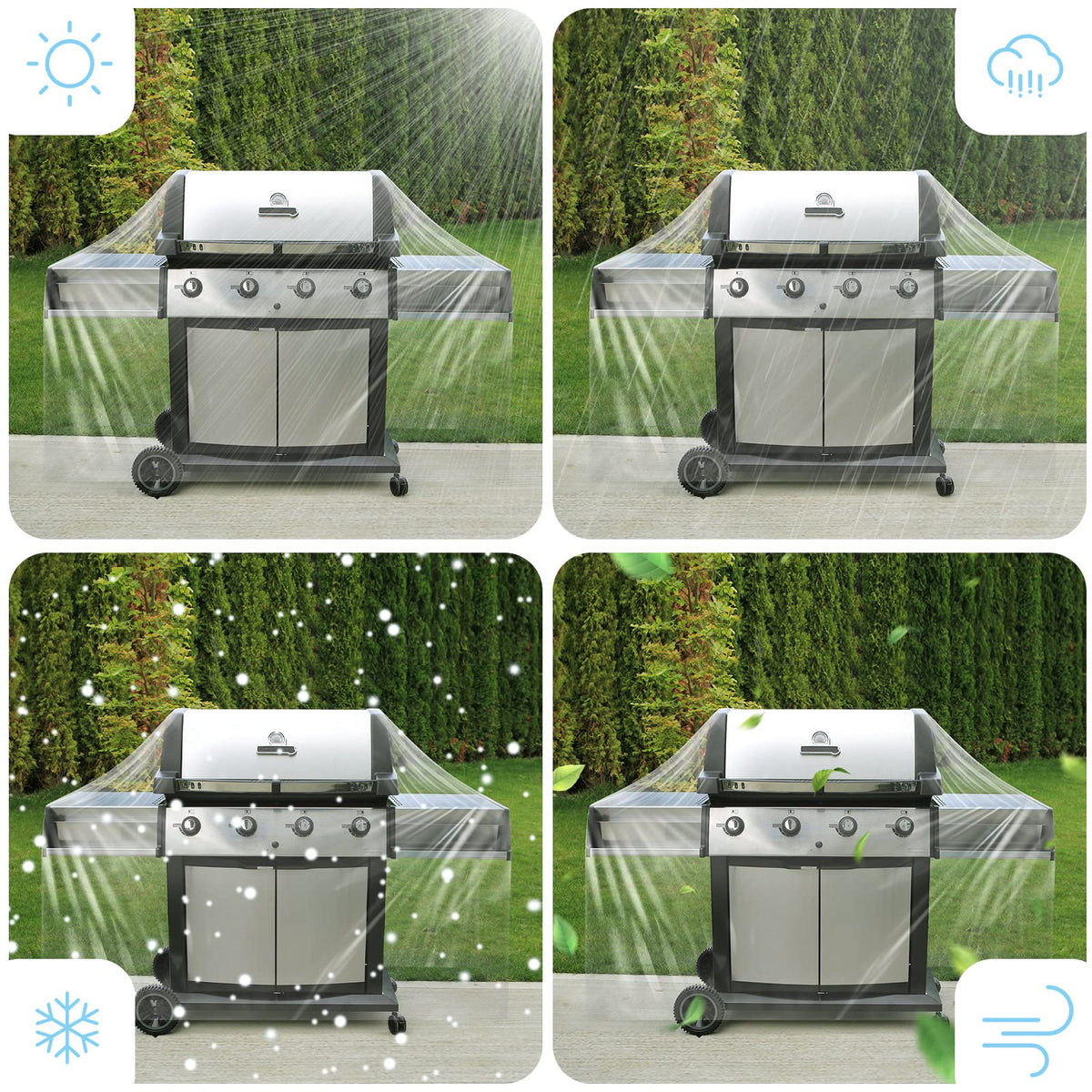 Hoolerry 60-inch fit for Charbroil grills and more