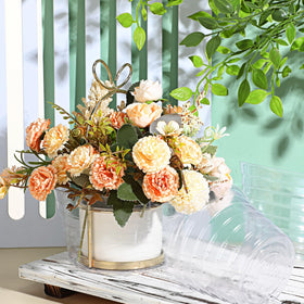 Hoolerry under-pot 6-inch tray helps prevent spills around furniture.
