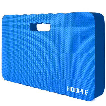 HOOPLE kneeling pad blue front view for gardening comfort and knee support