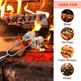 HOOPLE Smores Sticks collapse from 32 to 12 inches for travel