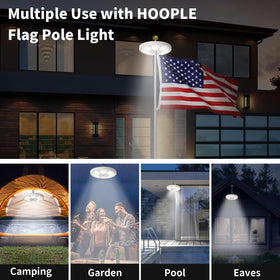 Durable outdoor design withstands wind and rain for year-round displays.