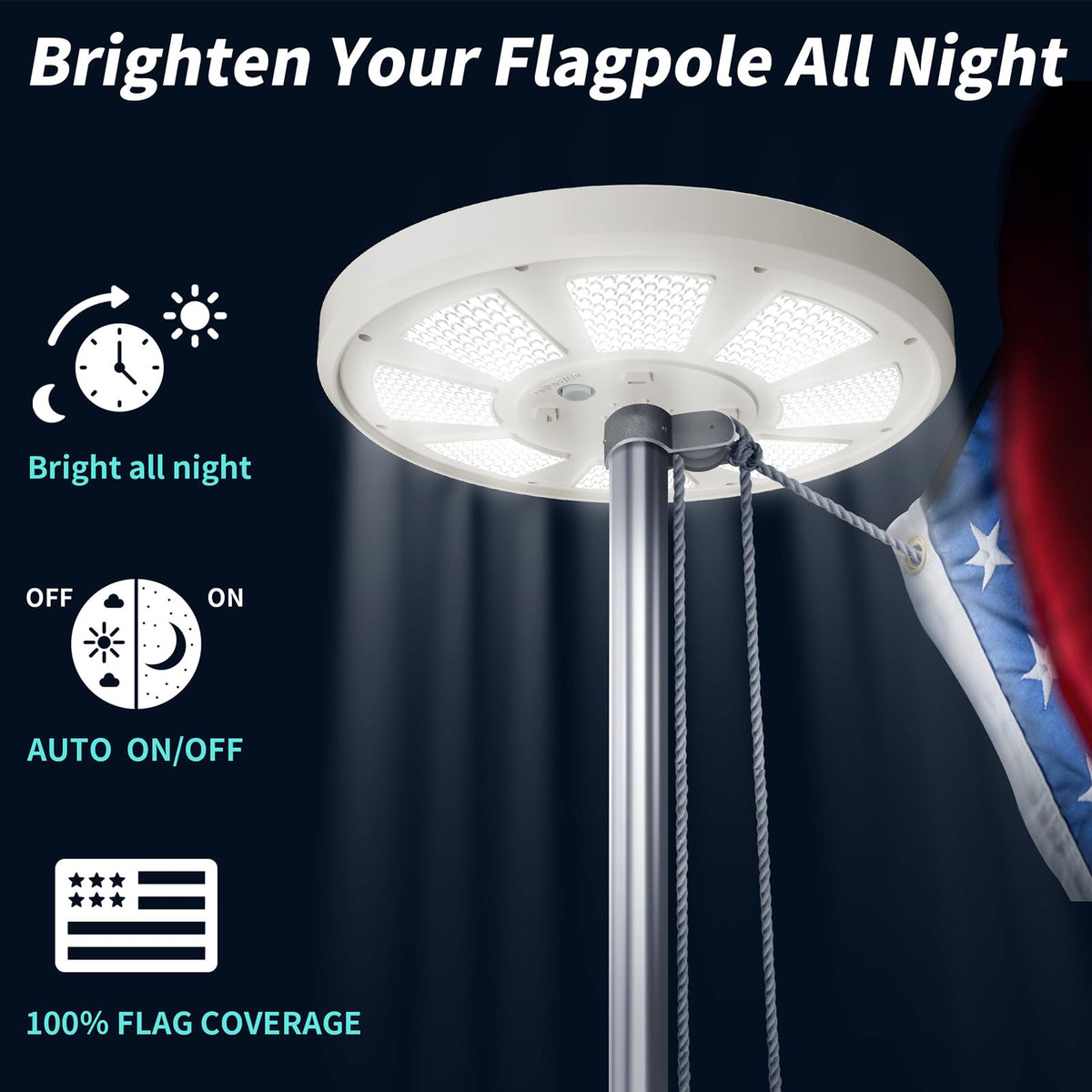 HOOPLE kit includes light, tube, hook, and clip for fast setup.