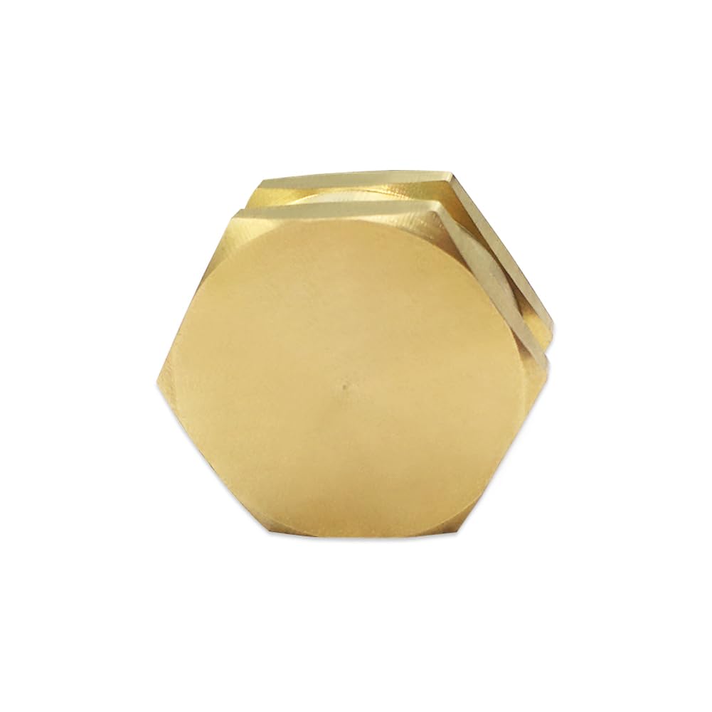 Hooshing brass end cap resists corrosion for outdoor use and long-lasting performance