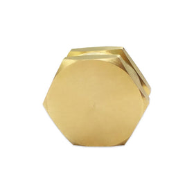 Hooshing brass end cap resists corrosion for outdoor use and long-lasting performance