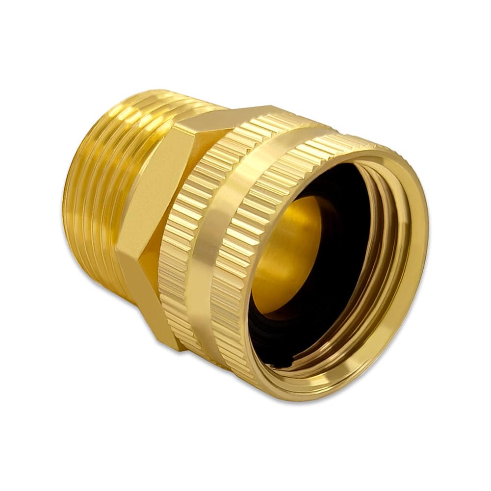 Hooshing gasket close-up on the adapter illustrating leak protection.