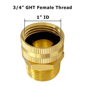 Hooshing brass thread detail highlighting precise threads for a tight fit.
