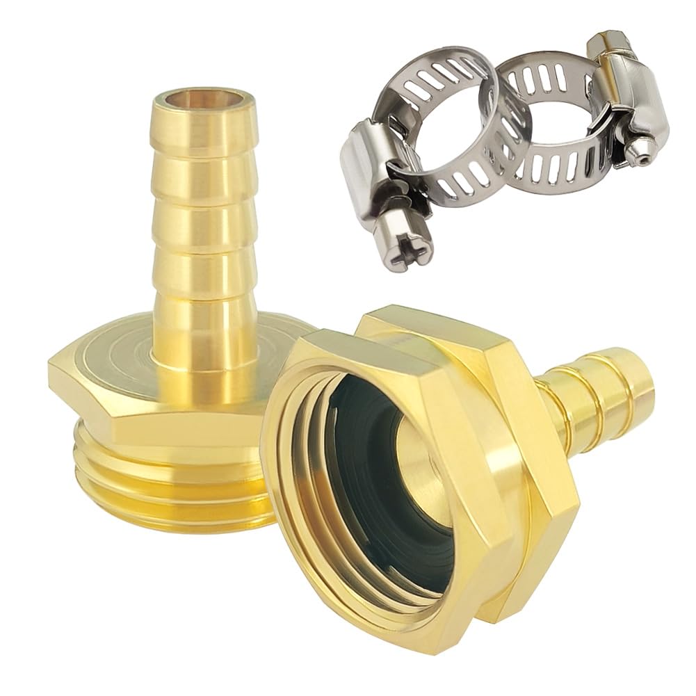 Hooshing brass hose mender male end connector for quick repair on-site