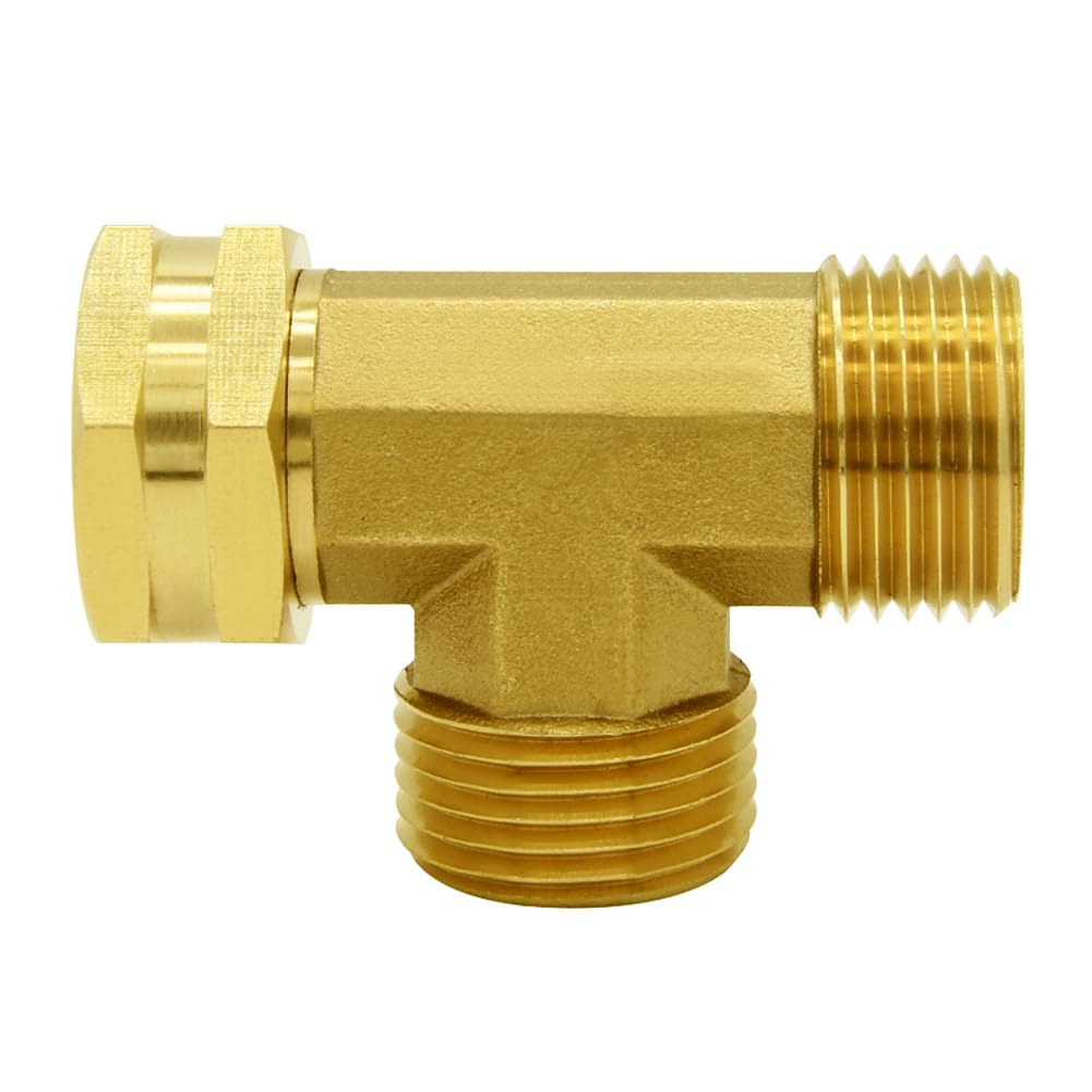 Hooshing brass pipe fitting supports low to medium pressure setups with reliability.