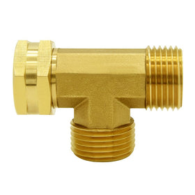 Hooshing brass pipe fitting supports low to medium pressure setups with reliability.