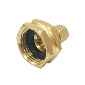 Hooshing hex-head adapters on both ends simplify installation in tight spaces.