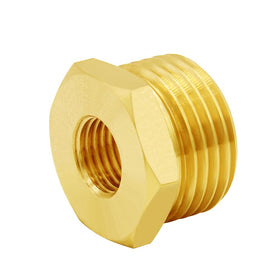 Hooshing durable brass construction resists corrosion and high temperatures.