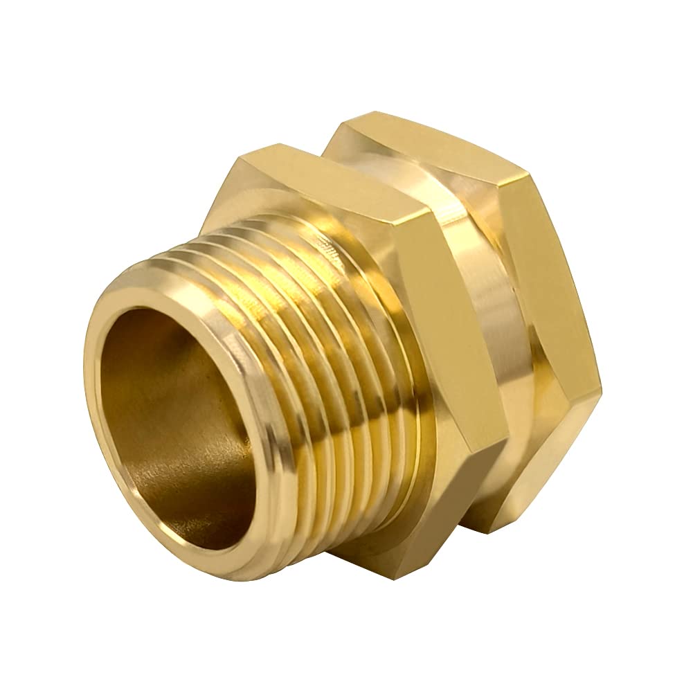 Hooshing washers included to prevent leaks during quick hose setups.