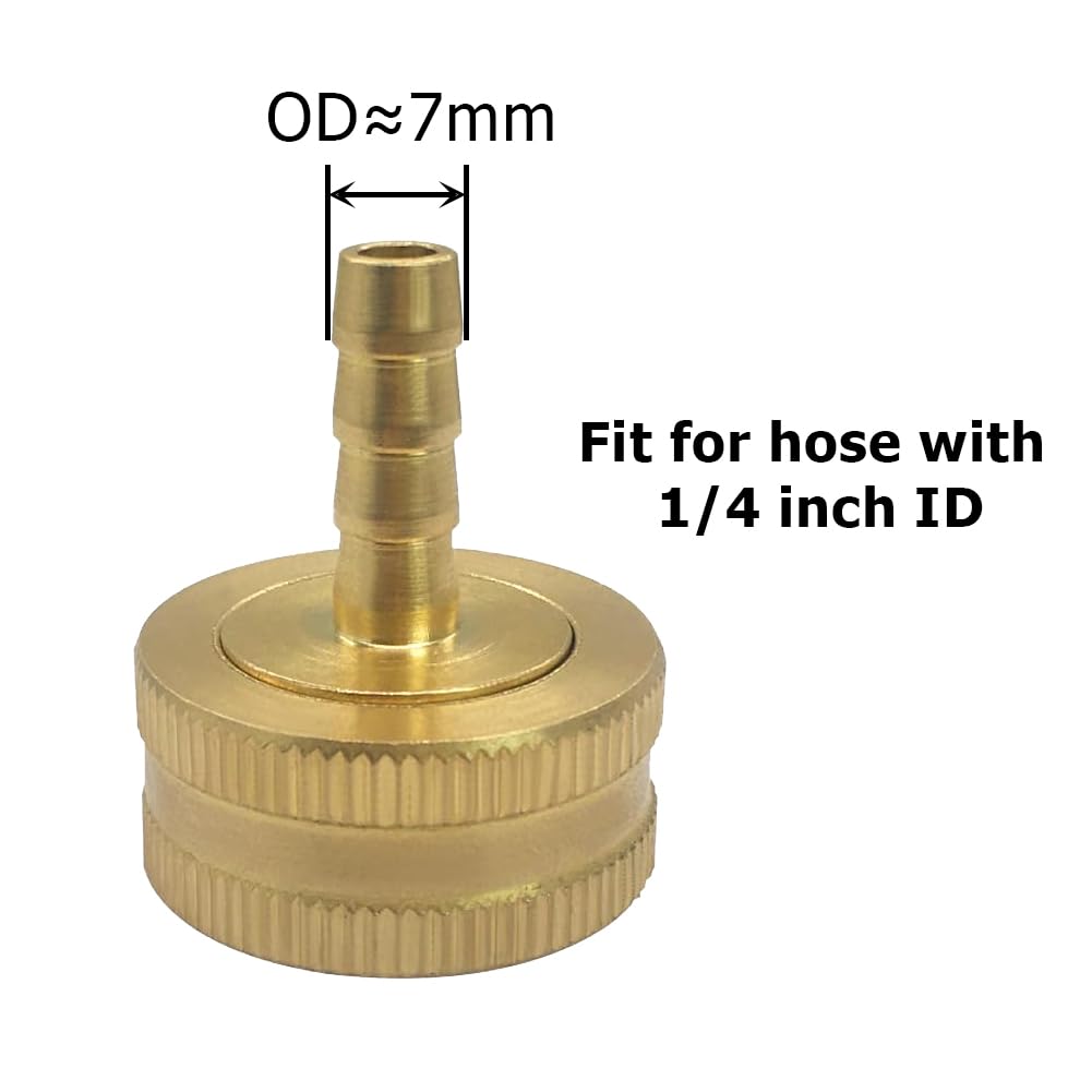 Hooshing hose mender connection assembly demonstrates quick, leak-free join.