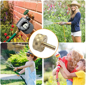 Hooshing kit in use during outdoor watering and repairs.