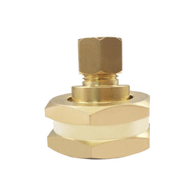 Hooshing 3/4 inch GHT female to 3/8 inch OD compression fits multiple hoses.