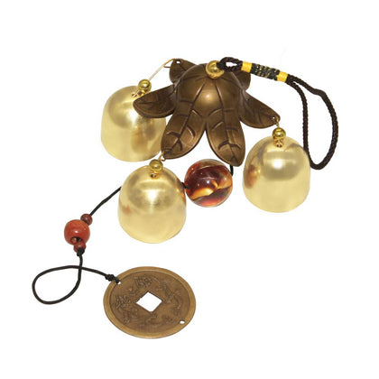 Hooshing Lucky wind chimes in garden with calming tones