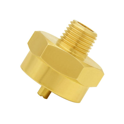 Hooshing propane refill adapter with 14npt male end for easy refills