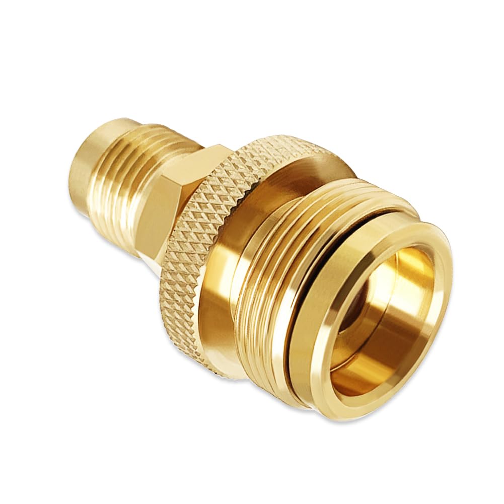 Hooshing adapter requires RV regulator removal for proper flow