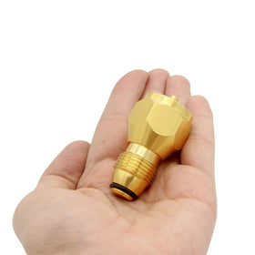 Hooshing brass and quick-connect design enables tool-free setup.