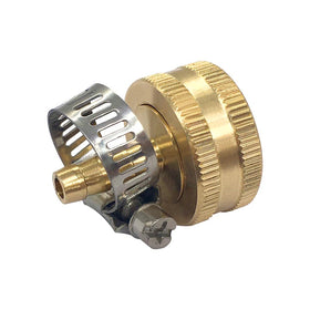 Hooshing stainless clamps shown for secure hose repairs.