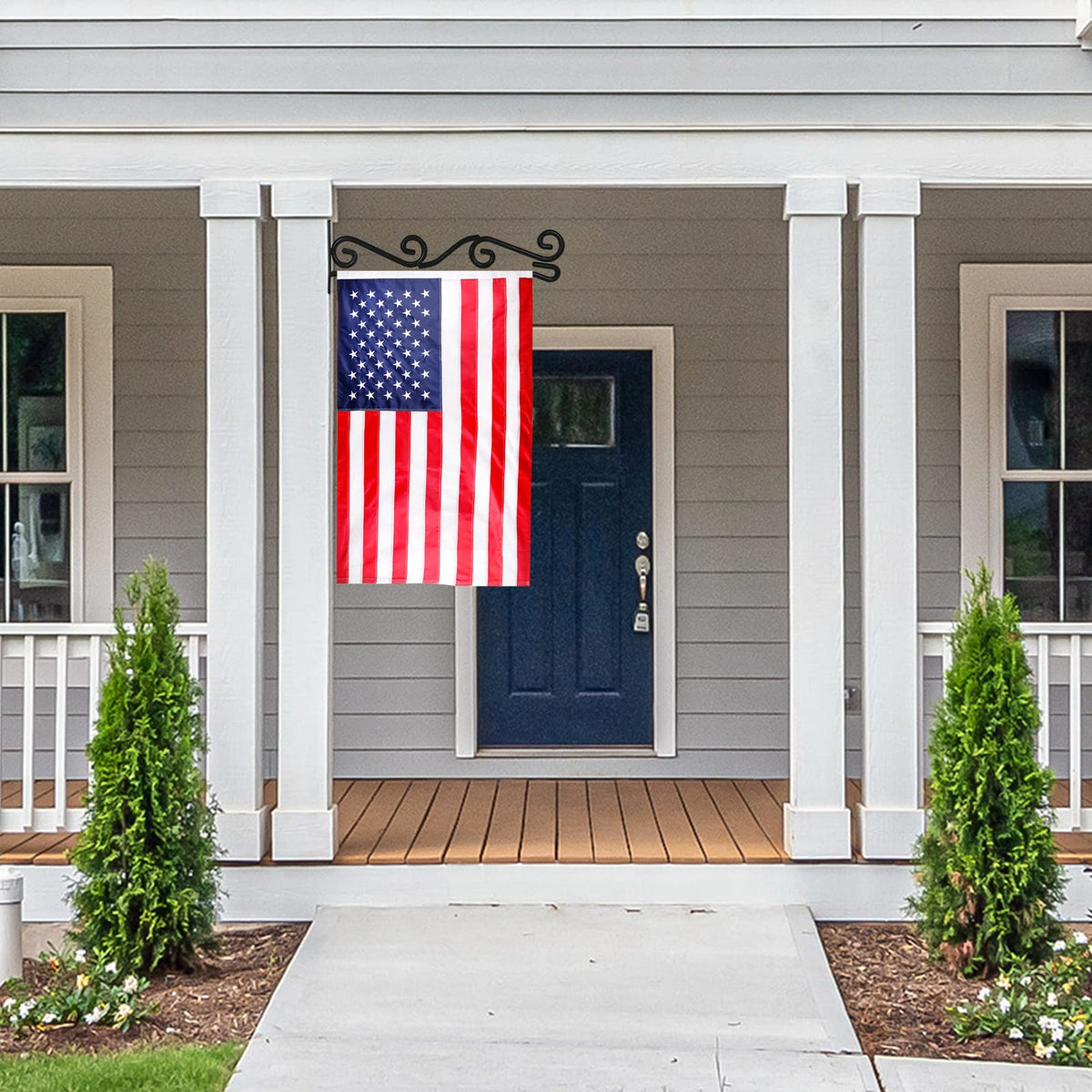 HOOSUN wall bracket outdoors supporting seasonal flags