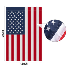 HOOSUN Water-resistant nylon flag withstands windy outdoor conditions