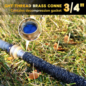 Hopegiver durable rubber material resists cracking for long-lasting watering.
