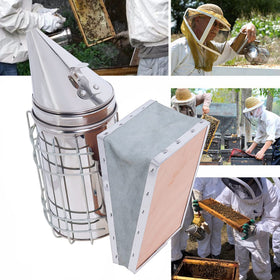 Hoqqf cooled smoke calms bees without fuss for calmer inspections.