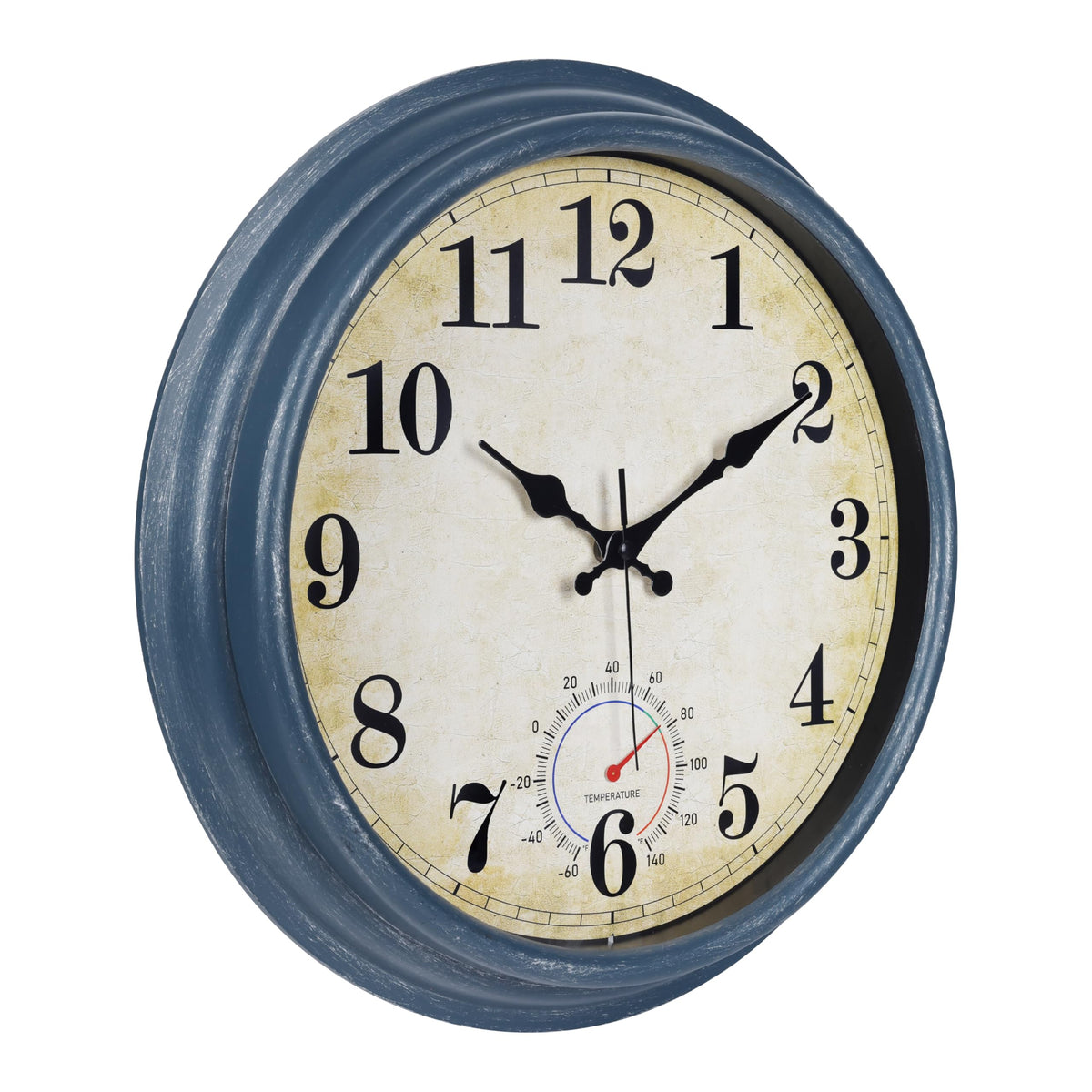 Horizent easy-hang back slot clock for simple mounting