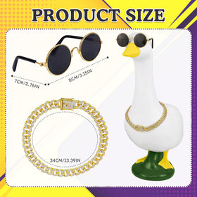 Horolam sunglasses elevate desk goose outfits with a bold, durable frame.
