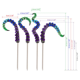 HoroM ombre octopus decor enhances plant displays without tools