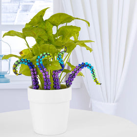 HoroM preassembled octopus tentacle garden stake for instant decorating
