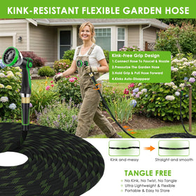 HORTICORA durable inner tube and braided fabric resist wear over seasons.