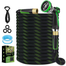 HORTICORA ergonomic nozzle with thumb control aids precise, comfortable watering.