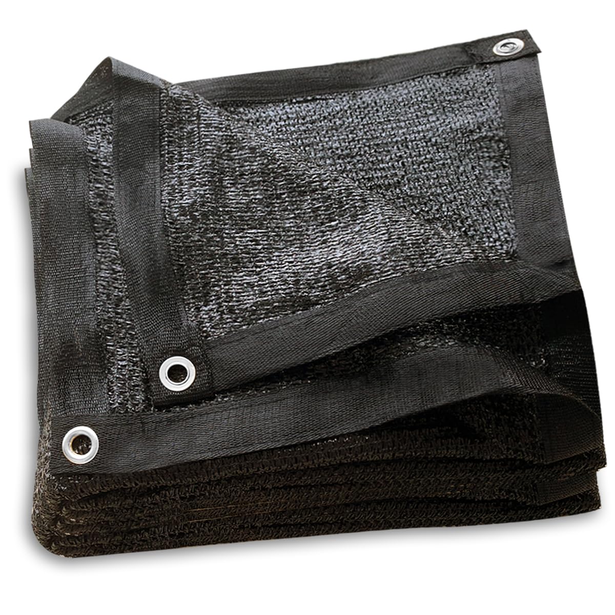 HORTIFAN 40% shade cloth over garden beds provides balanced sun protection.