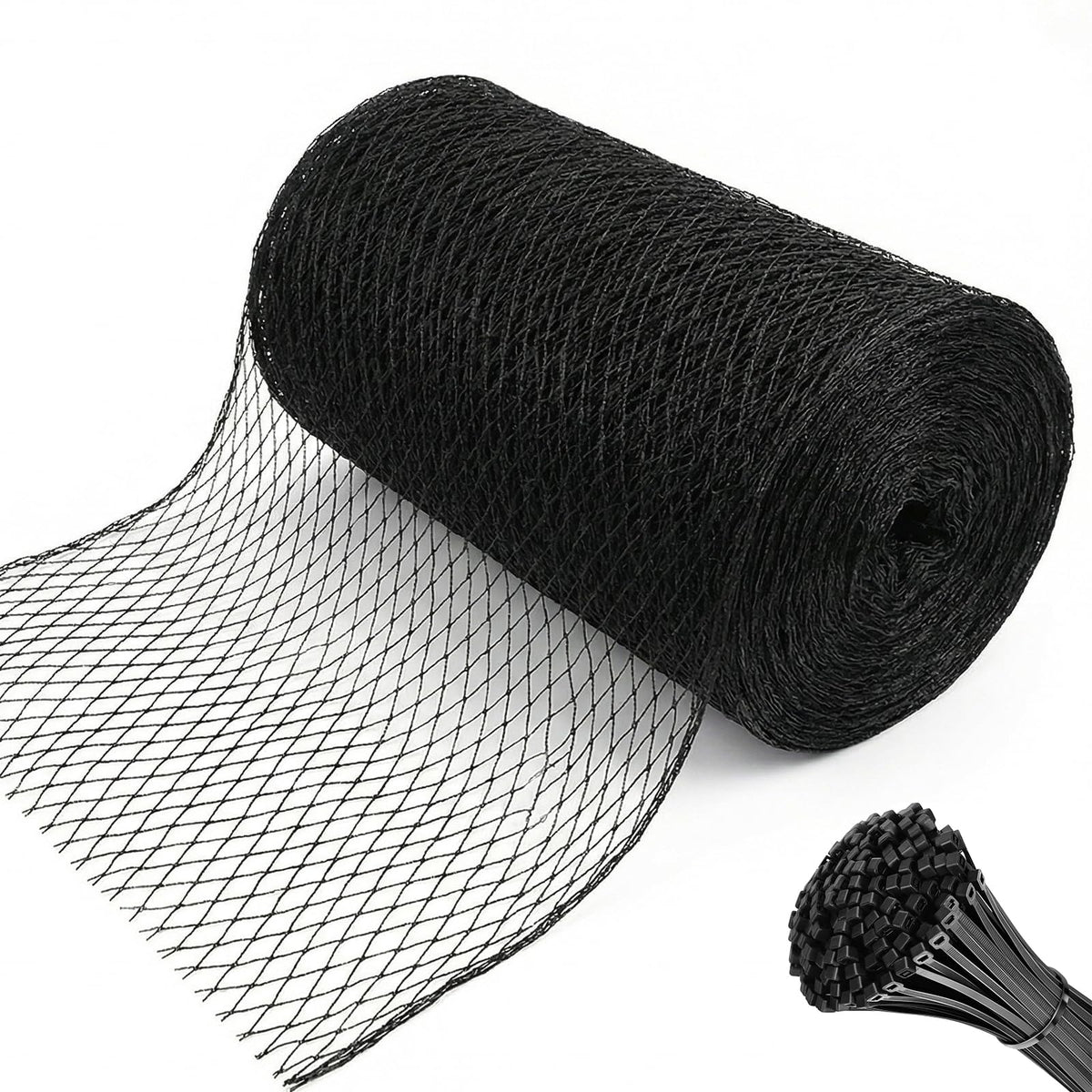 HORTIFAN Bird Netting close-up showing durable mesh for plant protection