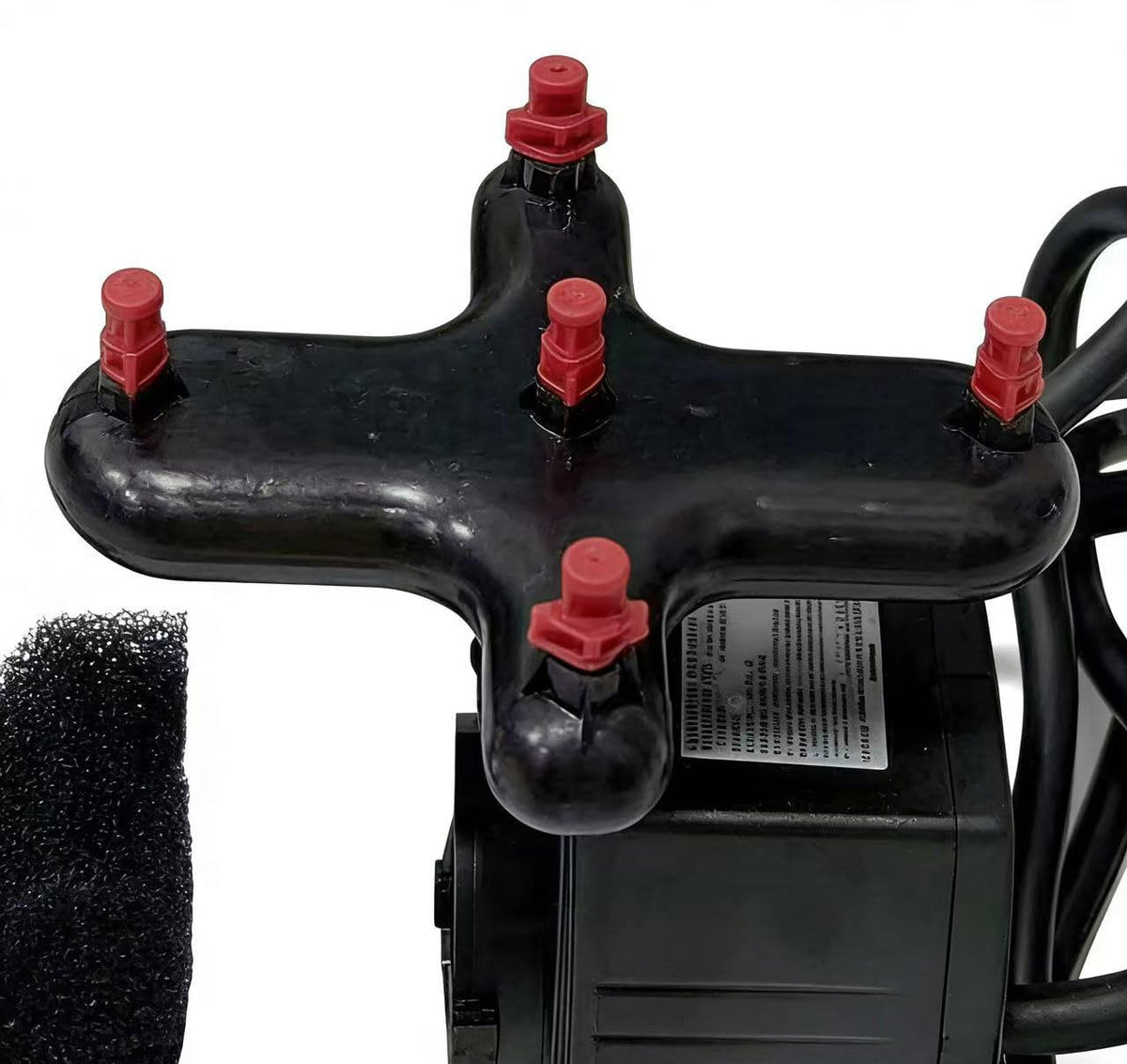 HORTIPOTS aeroponic cloner 35-site sprayer distributes even mist for healthy cuttings.