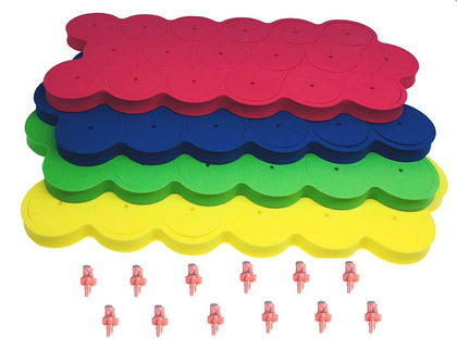 HORTIPOTS cloning collars 72pack with 1.625 inch sizing for precise cloning