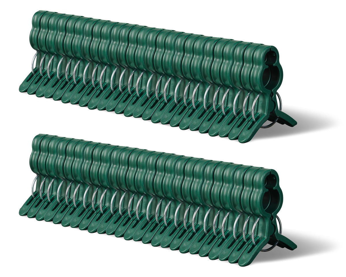 HORTIX garden plant clips close-up showing secure stem grip
