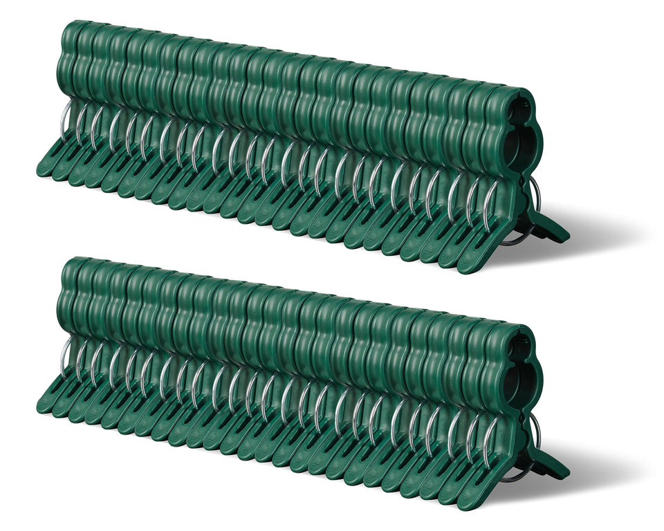 HORTIX garden plant clips close-up showing secure stem grip
