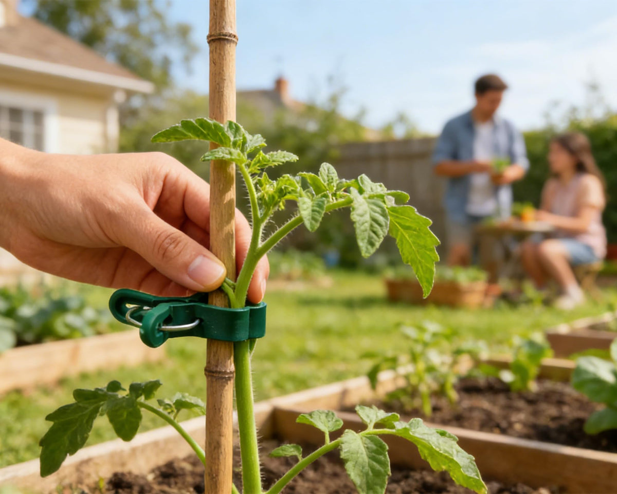 HORTIX supports vegetables like tomatoes and cucumbers safely