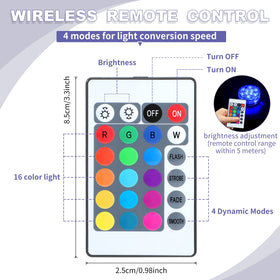 Hortsun waterproof LED lights perform well in water for pools and ponds.