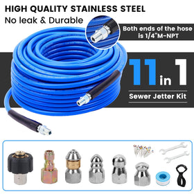 HOSEING M22 to 1/4 inch NPT coupler for quick connect adapters.