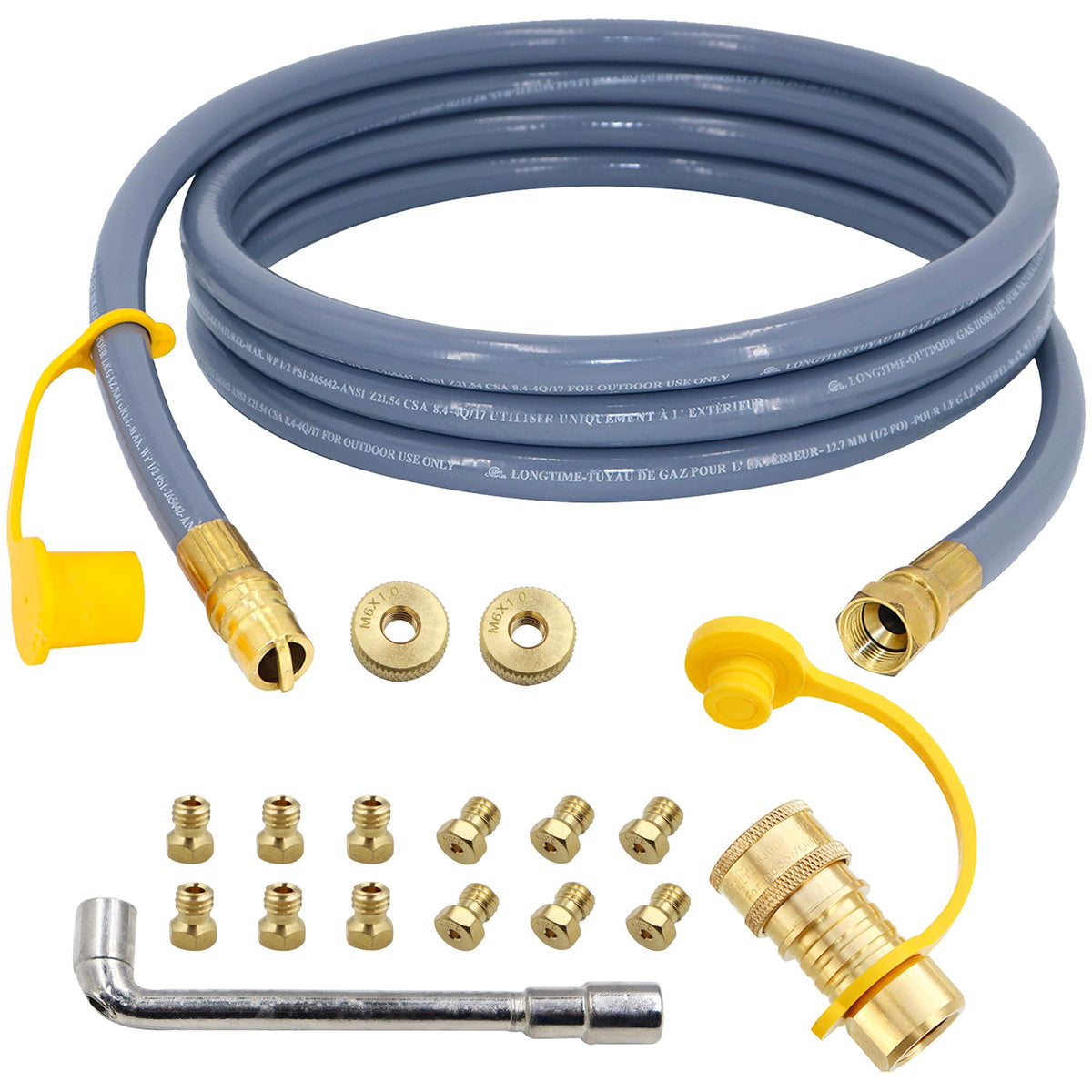 Hosile 5249 kit box and hose for natural gas conversion