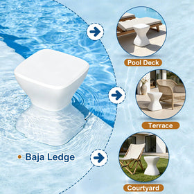 HOSONIC smooth polyethylene surface resists chlorine and saltwater