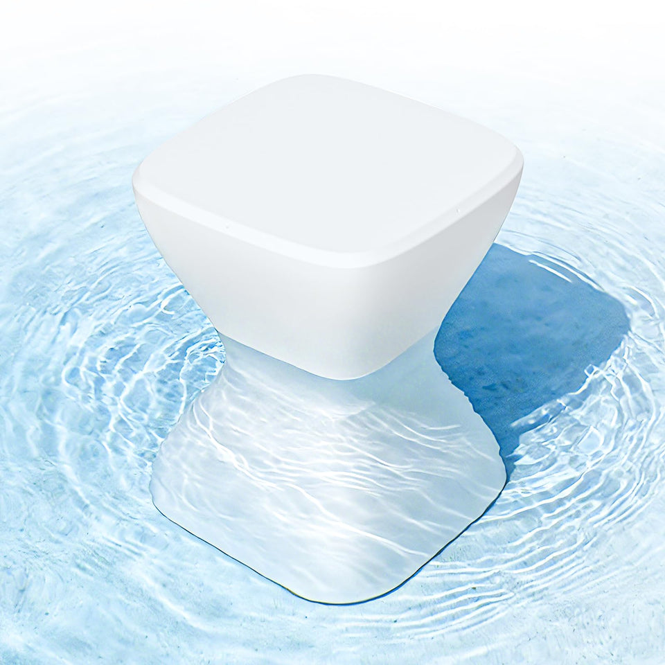 HOSONIC outdoor side table in-pool use with stable surface for drinks