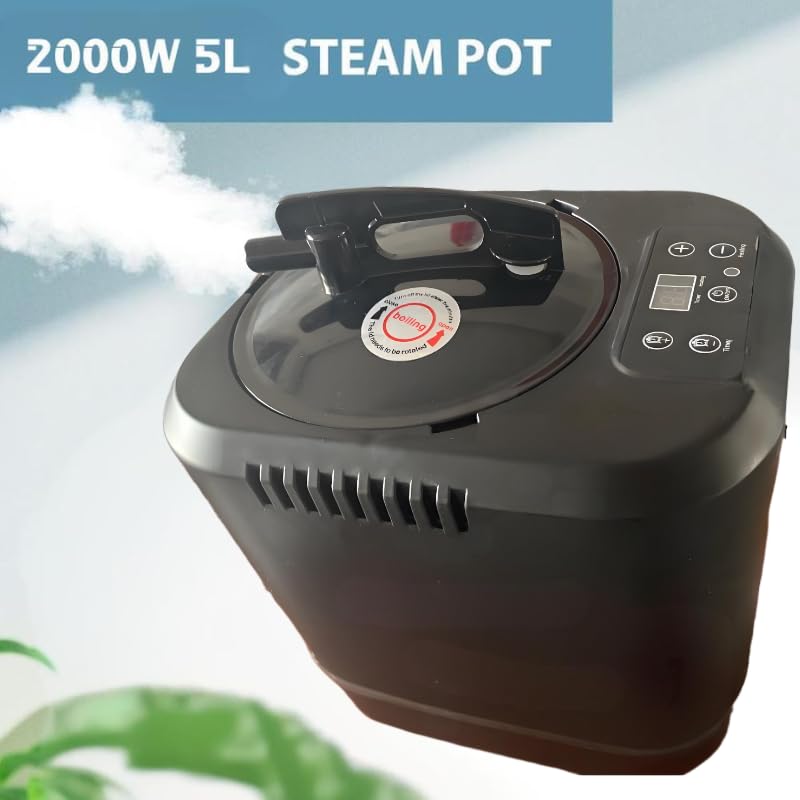 HOSOUTION 5L remote control demonstrates wireless operation from outside the tent