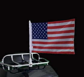 Hot Rides motorcycle flag 10x15 reinforced stitching for long road trips.